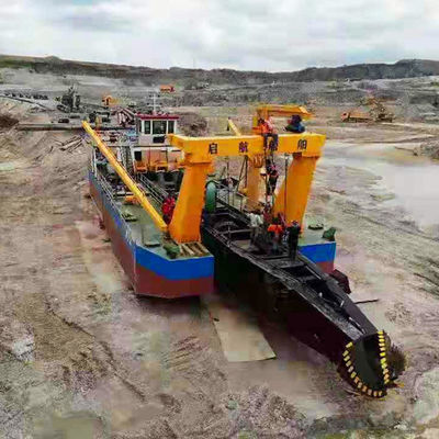 Dresseuse à aspiration de 800 mm de diamètre de tuyau pour extraction de sable fluvial multifonctionnel