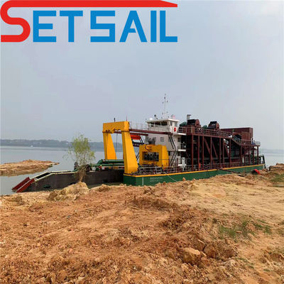 2400mm Dredger de sable à aspiration à coupe avec ancrage personnalisé selon vos spécifications