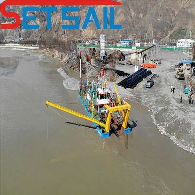 2400mm Dredger de sable à aspiration à coupe avec ancrage personnalisé selon vos spécifications