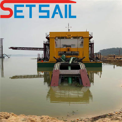 2400mm Dredger de sable à aspiration à coupe avec ancrage personnalisé selon vos spécifications