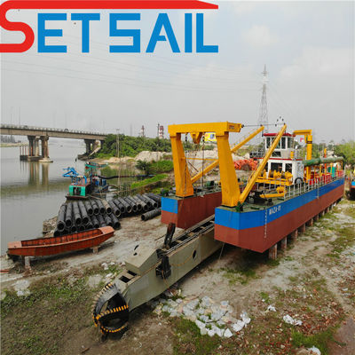 2400mm Dredger de sable à aspiration à coupe avec ancrage personnalisé selon vos spécifications