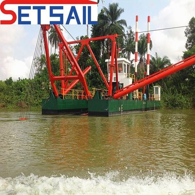 Profondeur totale de 2,7 m QHCSD-363 dragueuse automatique pour le dragage des réservoirs