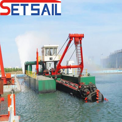 Profondeur totale de 2,7 m QHCSD-363 dragueuse automatique pour le dragage des réservoirs
