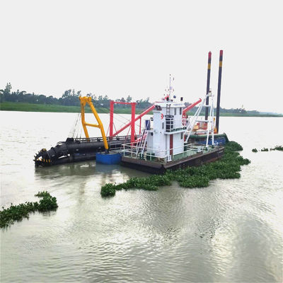 Dredger à aspiration à tête de coupe de 57 m, à vitesse de rotation de 1900 R/M et à long temps de travail