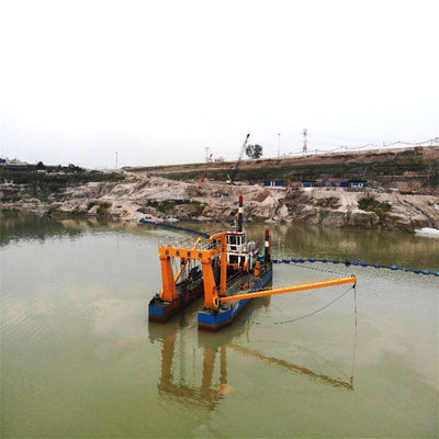 Dredger à aspiration à tête de coupe de 57 m, à vitesse de rotation de 1900 R/M et à long temps de travail