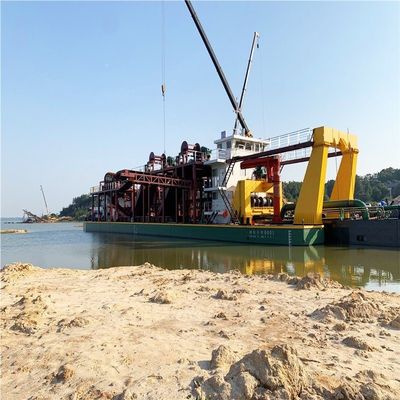 Équipement abordable de dragage de sable à aspiration de 20 pouces avec une puissance de tête de coupe de 170 kW