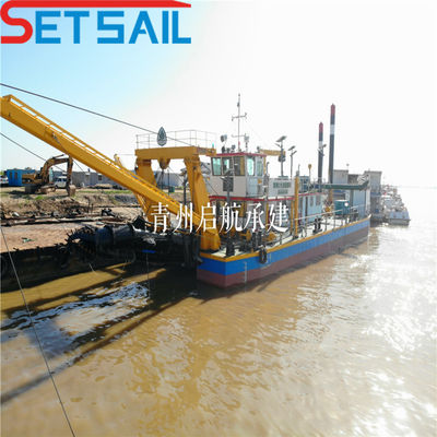 Shipyard 20 pouces 4000m3 dragueuse à pompe à sable avec type de fente CTS et moteur diesel
