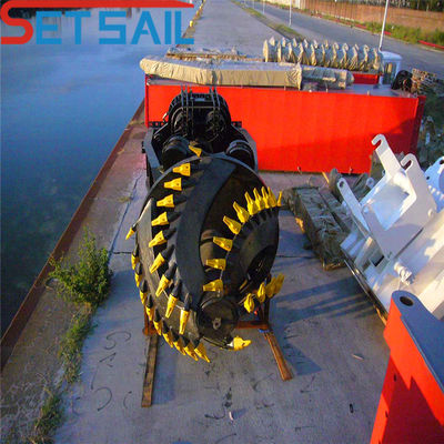 1100m3 Capacité Siemens PLC Dredger de sable de rivière pour vos besoins de production de sable