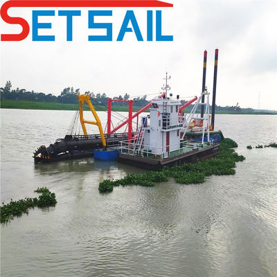 Bateau de dragage de type hydrocyclone avec une capacité de production de sable élevée de 6000 m3/h