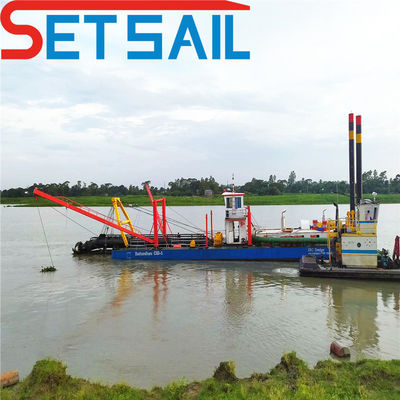 Bateau de dragage de type hydrocyclone avec une capacité de production de sable élevée de 6000 m3/h