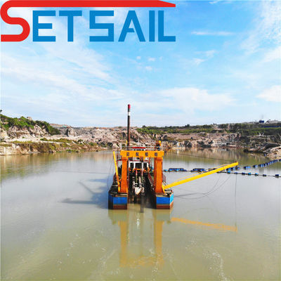 Bateau de dragage de type hydrocyclone avec une capacité de production de sable élevée de 6000 m3/h