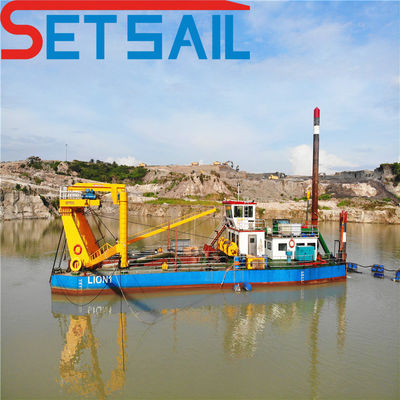Bateau de dragage de type hydrocyclone avec une capacité de production de sable élevée de 6000 m3/h