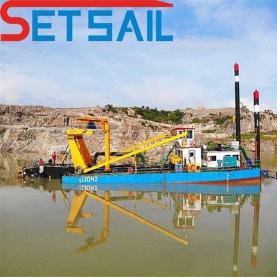 Bateau de dragage de type hydrocyclone avec une capacité de production de sable élevée de 6000 m3/h