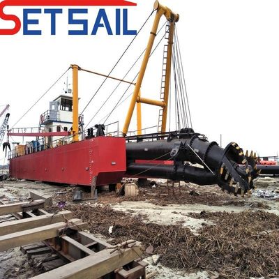 6000m3/h Dredger à aspiration à découpe pour le dragage maritime/portuaire/fluvial