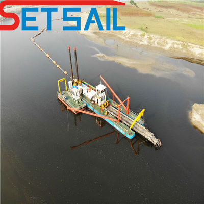 1800 M3/H Capacité Dredger hydraulique à découpe à aspiration pour un service après-vente à vie