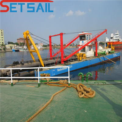 Machine de dragage à aspiration ISO Gold Cutter Dredger avec service après-vente à vie