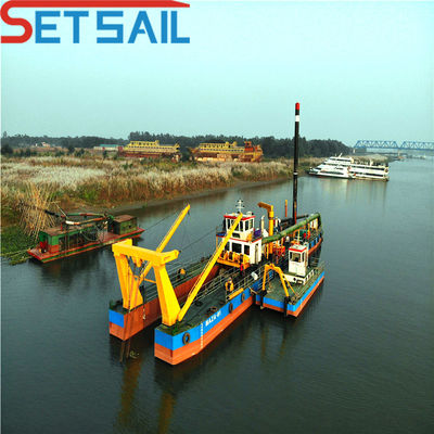 Machine de dragage à aspiration ISO Gold Cutter Dredger avec service après-vente à vie