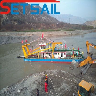 70 pays' Set Sail Cutter Suction Dredger avec une distance de décharge de 100m-6000m