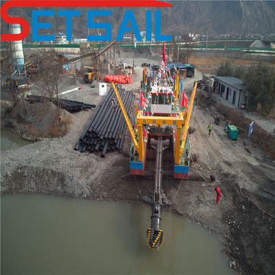 Dredgeur de sable professionnel Qihang avec système PLC Siemens et type hydrocyclone