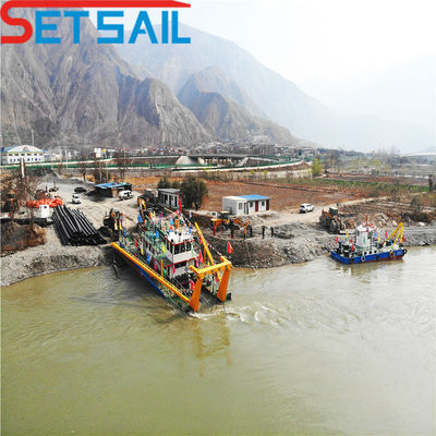 Dredger à aspiration de 20 pouces avec système hydraulique Rexroth