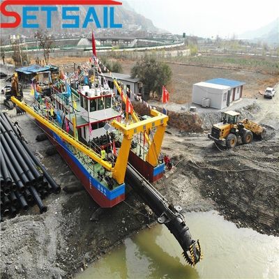Dredger à aspiration de 20 pouces avec système hydraulique Rexroth