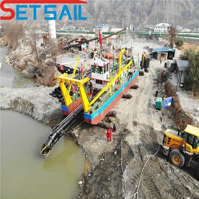 Dredger à aspiration de 20 pouces avec système hydraulique Rexroth