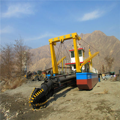 24 pouces Dredger d'aspiration pour les canaux de voies d'eau