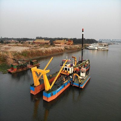 24 pouces Dredger d'aspiration pour les canaux de voies d'eau