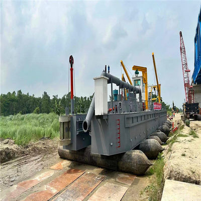 24 pouces Dredger d'aspiration pour les canaux de voies d'eau