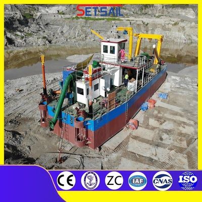 Qihang 20m Profondeur de dragage Coupeuse aspiration dragueuse à lisier Longueur totale 38m