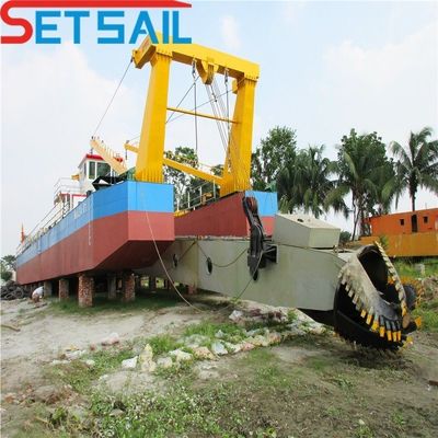 20 mètres de profondeur maximale de dragage pour la mine de sable d'or drague/drague pour la dragage sur plage