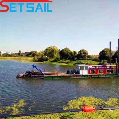 24 pouces Dredger à aspiration pour tête de coupe hydraulique dans le réservoir du port de River Lake