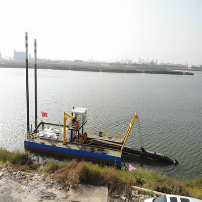 Dredger à aspiration avec 6 kilomètres de décharge