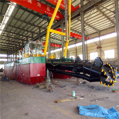Système PLC Siemens Type cyclone tête de coupe pompe d'aspiration dragueuse de sable pour le sable de rivière