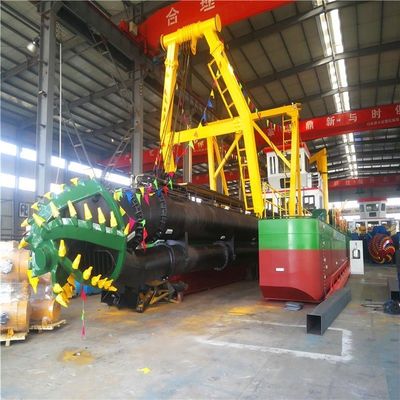 Dredger hydraulique à moteur diesel Siemens de 18 pouces avec tête de coupe et système Rexroth