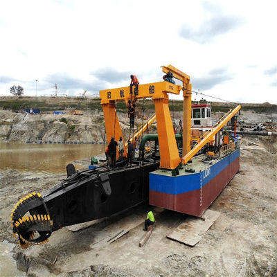 15 mètres de profondeur maximale de dragage Hydrocyclone Cutter Suction Sand Dredger pour la rivière