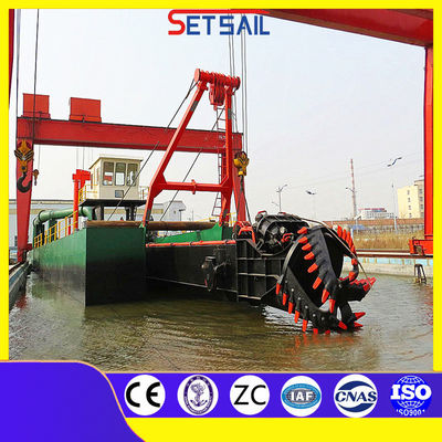 Dredger à aspiration de 18 pouces avec système hydraulique Rexroth et moteur diesel Cummins