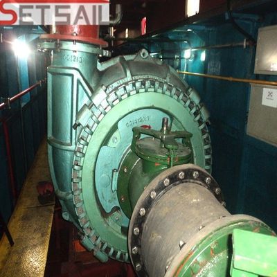 Système de commande hydraulique moteur diesel coupe-puissance aspirateur dragueuse à sable avec cyclone
