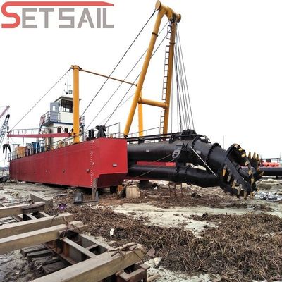 895 kW de puissance du moteur principal de haute capacité 750m3 18 pouces Dredger à aspiration avec pompe