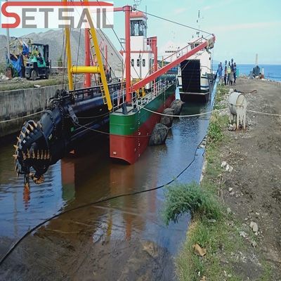 895 kW de puissance du moteur principal de haute capacité 750m3 18 pouces Dredger à aspiration avec pompe