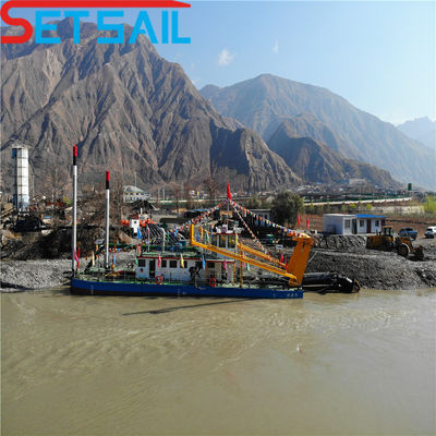 Dredger à aspiration à moteur auxiliaire de 260 kW avec type de fente CTS et pompe sous-marine