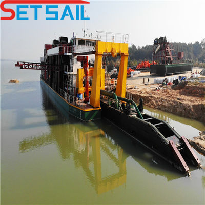 360000.000kg de poids brut Package Durable Cutter Suction Dredging Machinery pour le sable