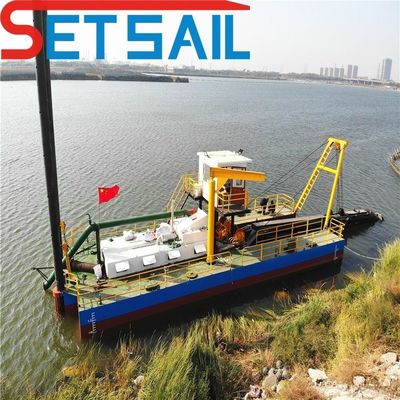 18 pouces Dredger à aspiration avec moteur Cummis et 500 mm de diamètre du tuyau de décharge