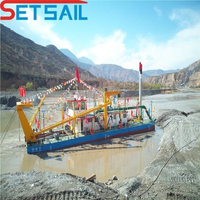 700 m3/h Capacité haute Capacité motrice diesel Dredger à aspiration avec pompe hydraulique