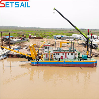 31m contrôle hydraulique 18 pouces Dredger à tête de coupe avec 650mm diamètre du tuyau de décharge