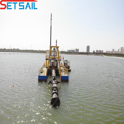31m contrôle hydraulique 18 pouces Dredger à tête de coupe avec 650mm diamètre du tuyau de décharge