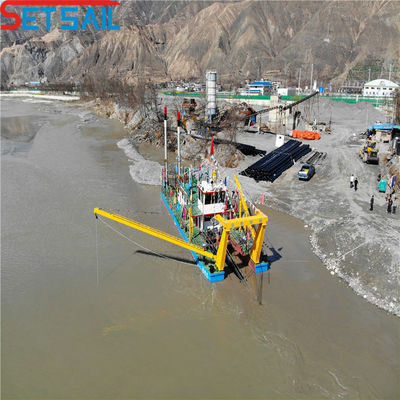 31m contrôle hydraulique 18 pouces Dredger à tête de coupe avec 650mm diamètre du tuyau de décharge
