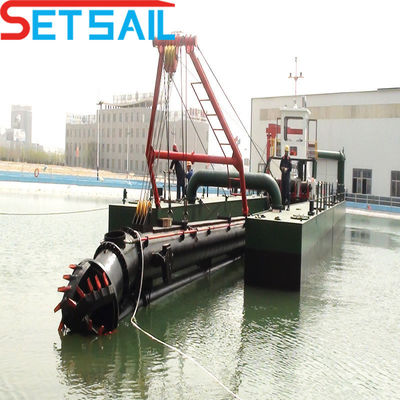 Dredger à aspiration de 18 pouces QHCSD-174 avec système GPS et type de fente CTN