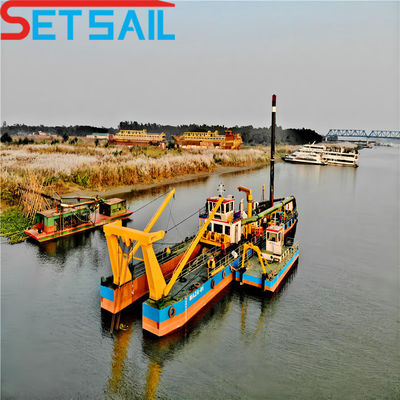 Dredger à aspiration de 18 pouces QHCSD-174 avec système GPS et type de fente CTN