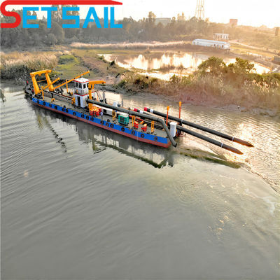 Dredger à aspiration de 18 pouces QHCSD-174 avec système GPS et type de fente CTN